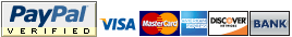 PayPal  - pay with your credit card!